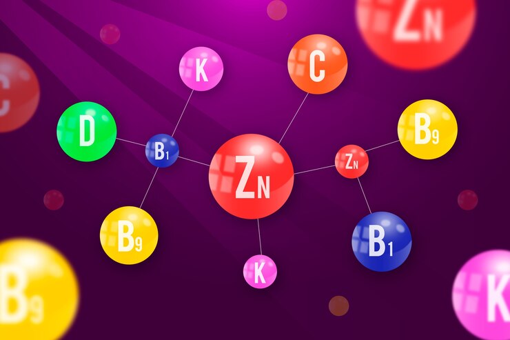 Ücretsiz Vektör temel vitamin ve mineral kompleksi