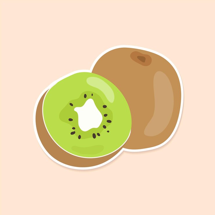 Ücretsiz Vektör vektör pastel avokado meyvesi çıkartması küçük resim
