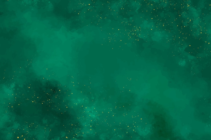 Ücretsiz Vektör watercolor emerald  background