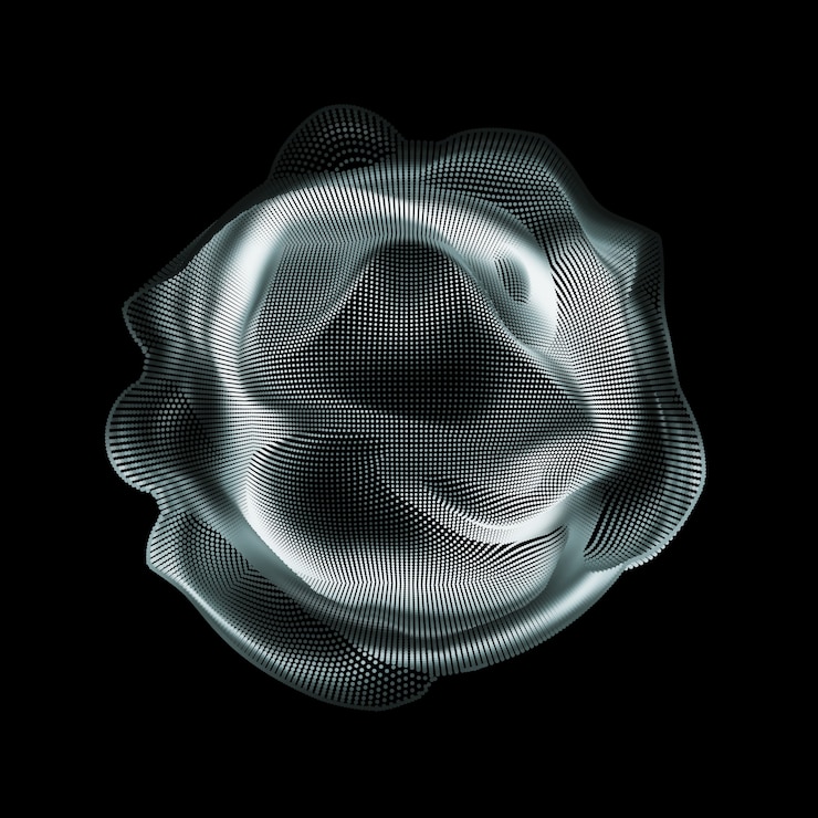 Ücretsiz Vektör wavy lines making a circle