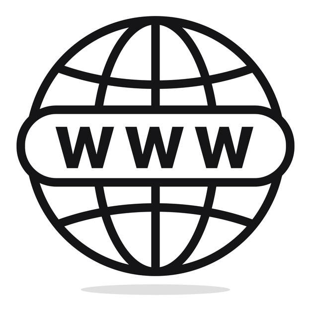 Ücretsiz Vektör www internet globe grid