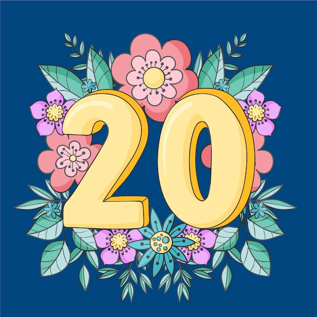 Modèle Logo 20ème Anniversaire. Logo Anniversaire De 20 Ans. Célébration 20  Ans. .20 Anniversaire Symbol.vector Illustration. Clip Art Libres De  Droits, Svg, Vecteurs Et Illustration. Image 67588275