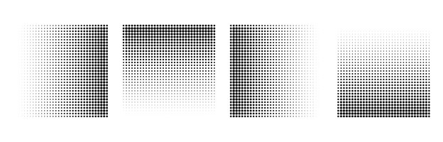 Abstract grunge demi-teinte des formes carrées vecteur de conception de fond