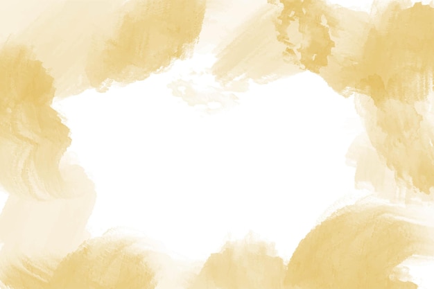 Abstrait Aquarelle Or Jaune