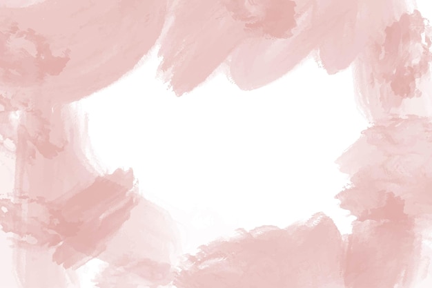 Abstrait Aquarelle Pêche Rose