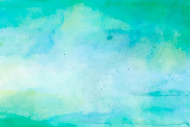 Abstrait aquarelle vert