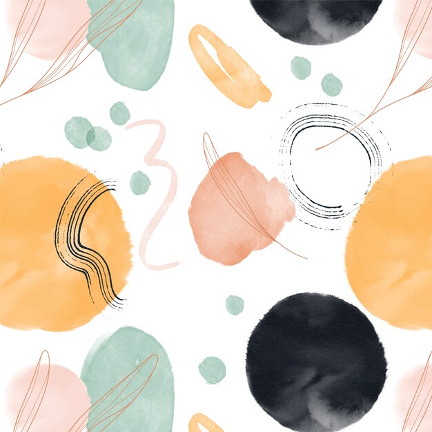 Abstrait aquarelle