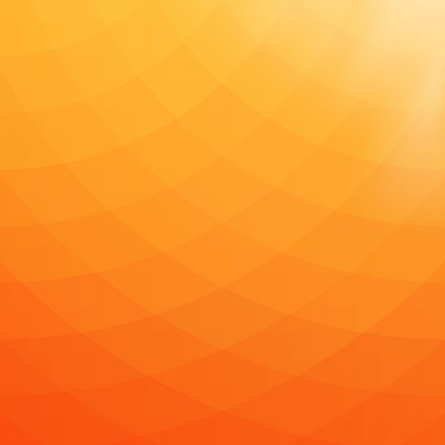 Abstrait arrière-plan géométrique dans des tons orange et jaune