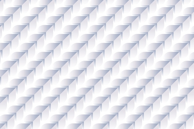 Abstrait blanc dans un style de papier 3d