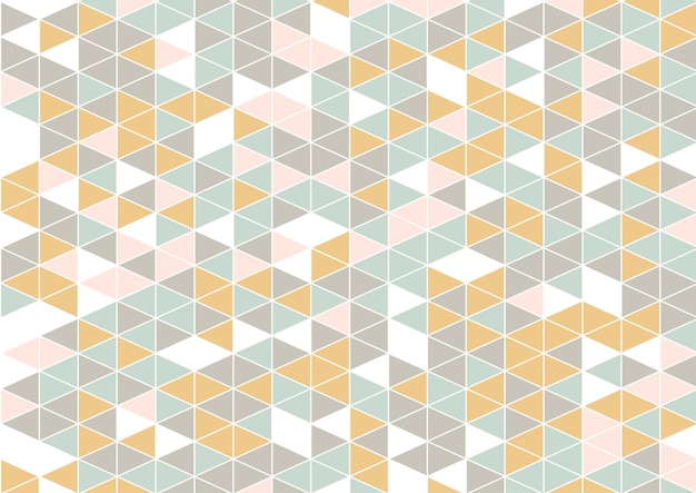 Abstrait avec un design de style scandinave low poly