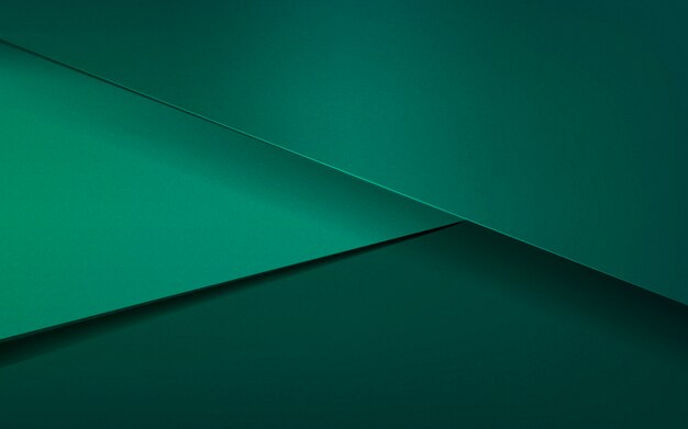 Abstrait design en vert émeraude