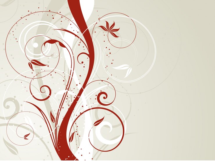 Vecteur gratuit abstrait floral