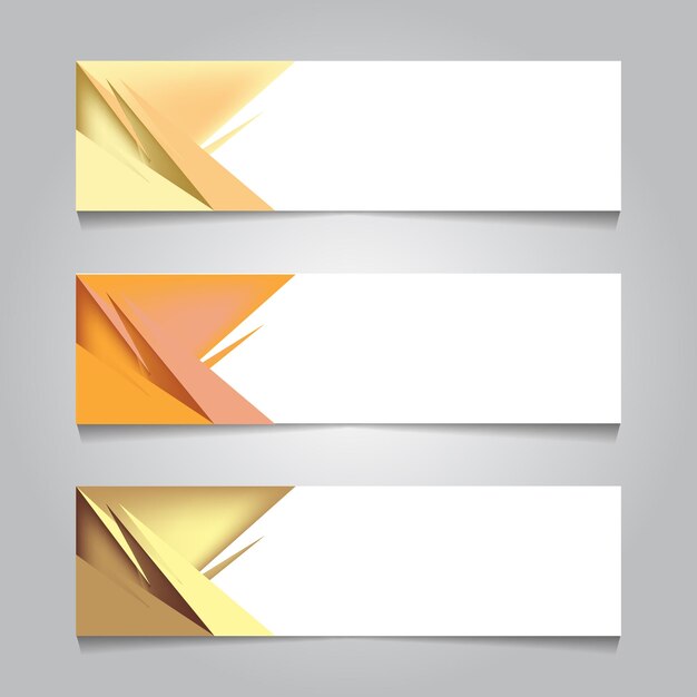 Abstrait géométrique luxe couleur or pour la promotion ou l'offre d'illustration vectorielle
