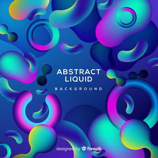 Abstrait liquide