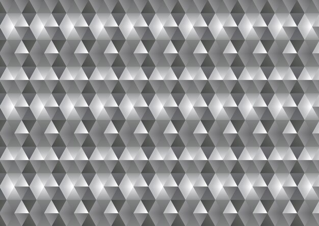 Abstrait monochrome low poly