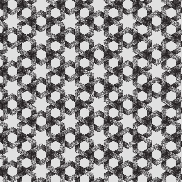 abstrait motif géométrique en pointillé.
