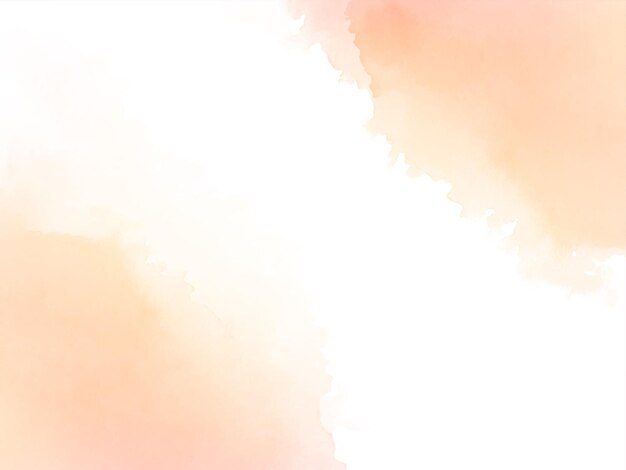 Abstrait pastel aquarelle peint à la main brun doux