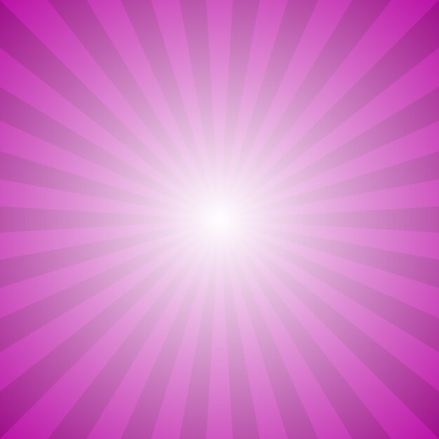 Abstrait de rafale de rayon dégradé - graphique vectoriel hypnotique des rayons radiaux