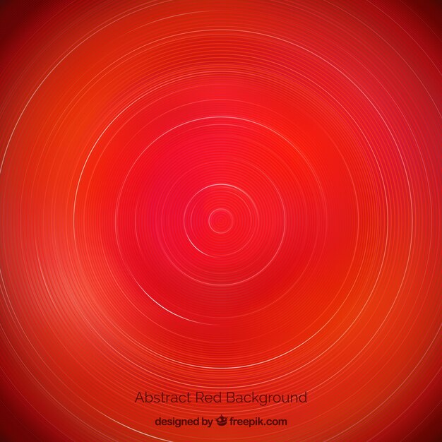 Abstrait rouge