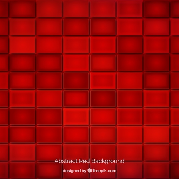 Abstrait rouge