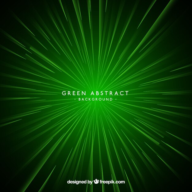 Abstrait vert avec un style moderne