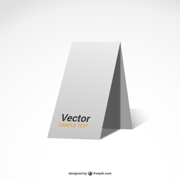 Affiche blanche modèle vierge maquette