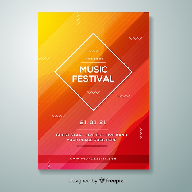 Affiche Du Festival De Musique