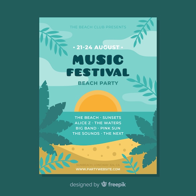 Affiche Du Festival De Musique