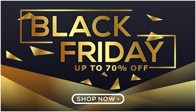 Affiche De L'offre Promotionnelle Black Friday