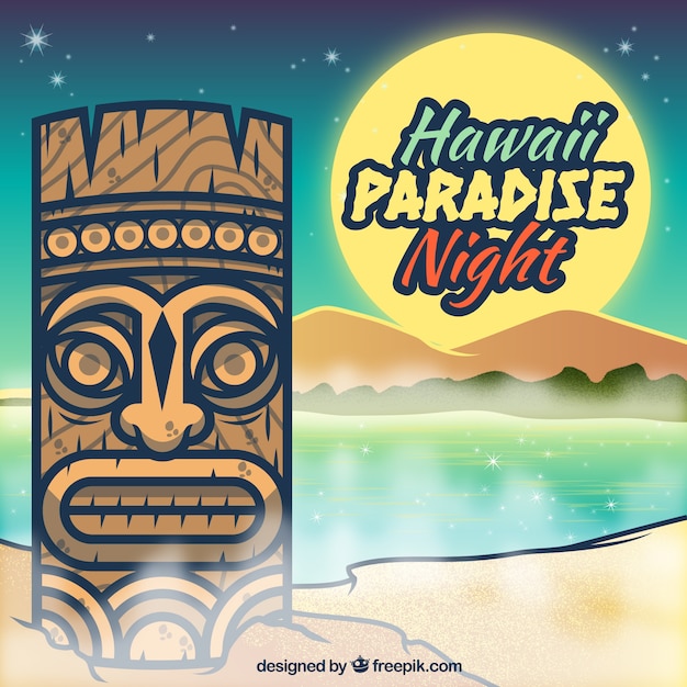 Affiche De Paradis Hawaï