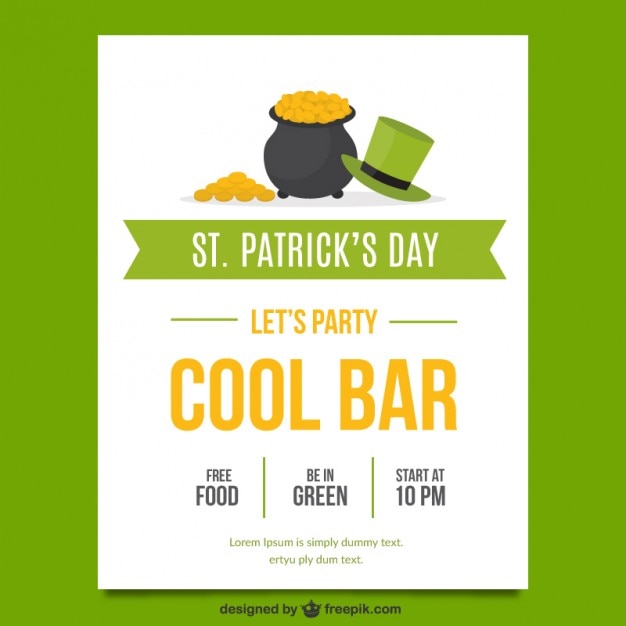 Affiche De St Patricks Partie De Jour