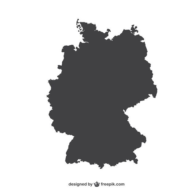 Allemagne silhouette