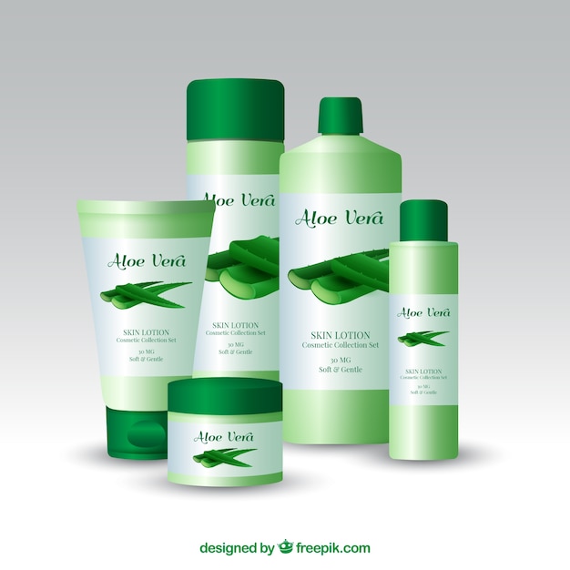 Aloe Vera Produits Réalistes