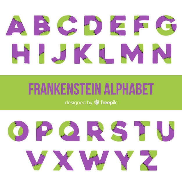 L&#39;alphabet de Frankenstein