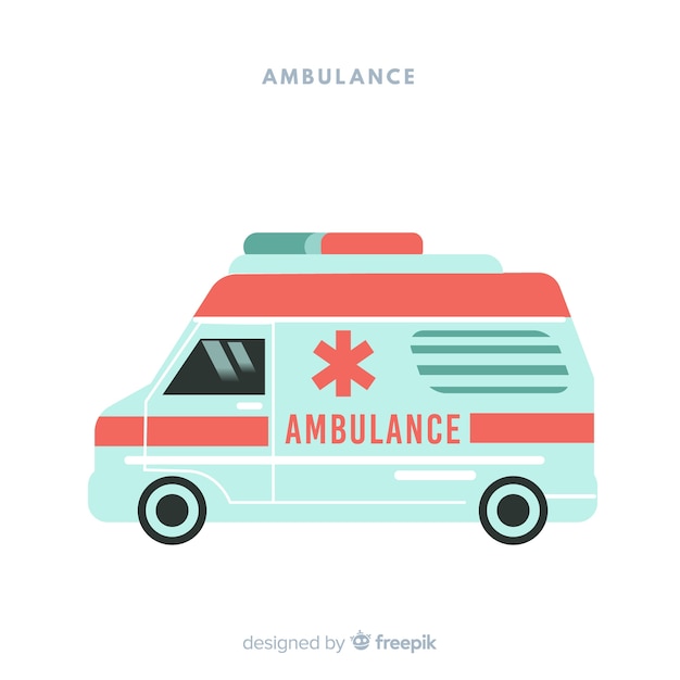 Vecteur gratuit ambulance