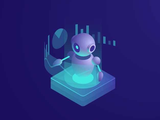 Analyse de programme, robot IA, processus automatisé de génération de rapports de données à intelligence artificielle