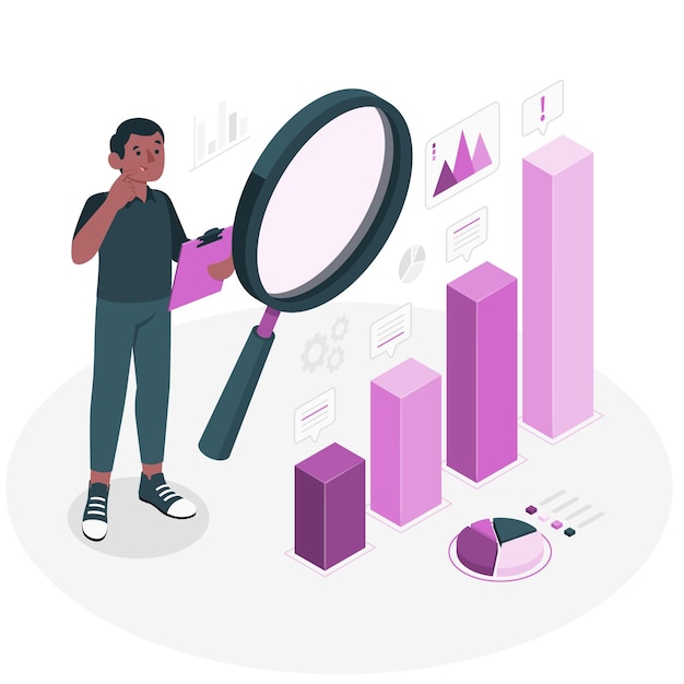 Analyser L'illustration Du Concept