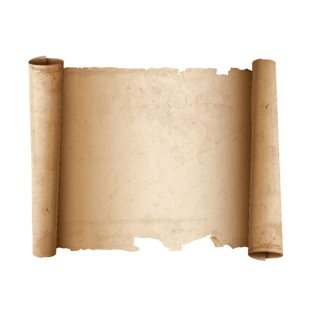 Ancien Papier Parchemin Vecteur Premium