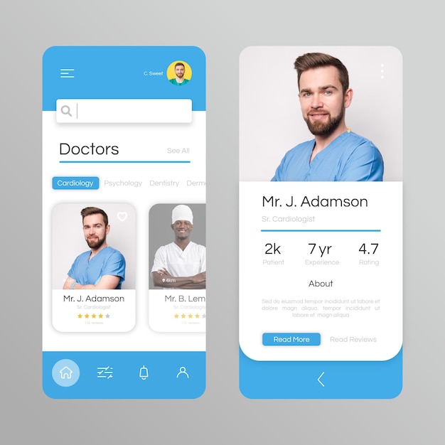 Application De Réservation Médicale Avec Photo