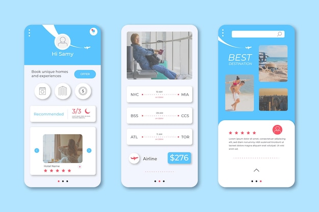 Application De Réservation De Voyage