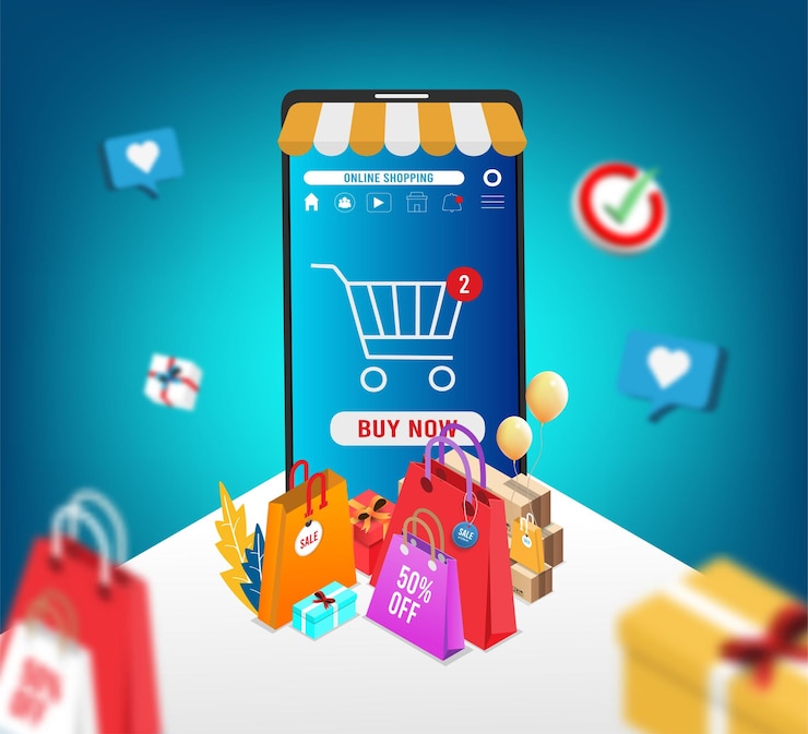 Vecteur gratuit application smartphone paiements mobiles et informatiques transaction en ligne shopping processus en ligne sur smartphone vecter dessin animé illustration conception isométrique