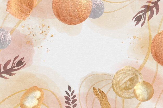 Aquarelle abstrait