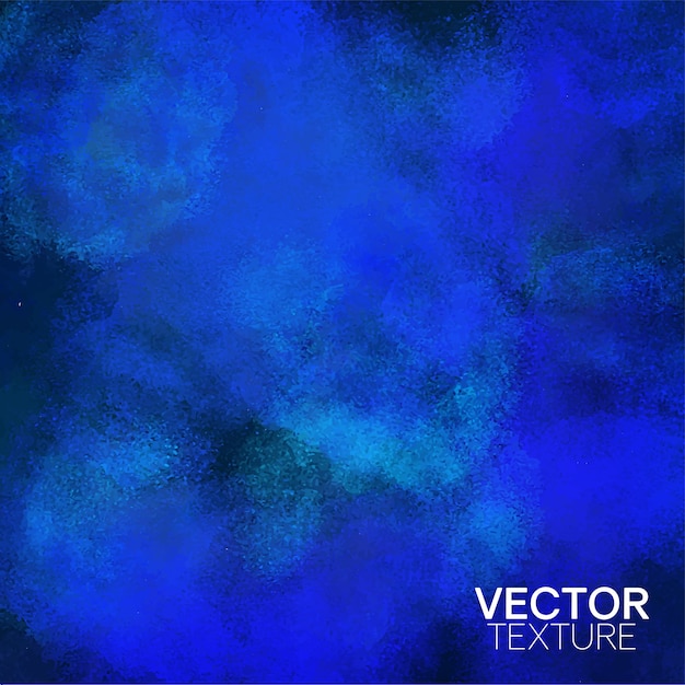 Vecteur gratuit aquarelle bleue