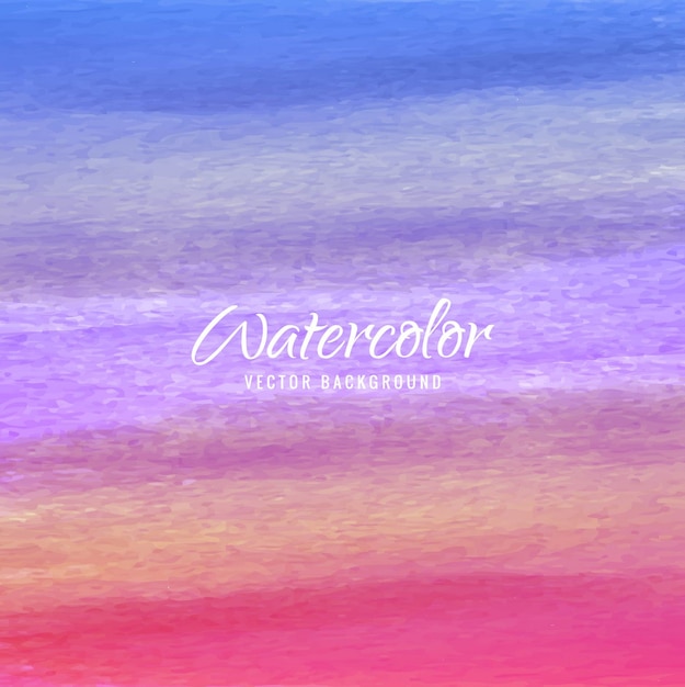 Aquarelle Colorée