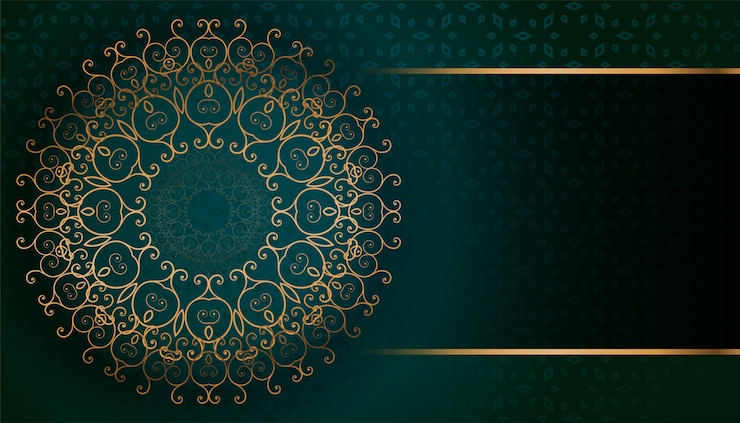 Vecteur gratuit arabesque doré arabesque style modèle islamique arrière-plan