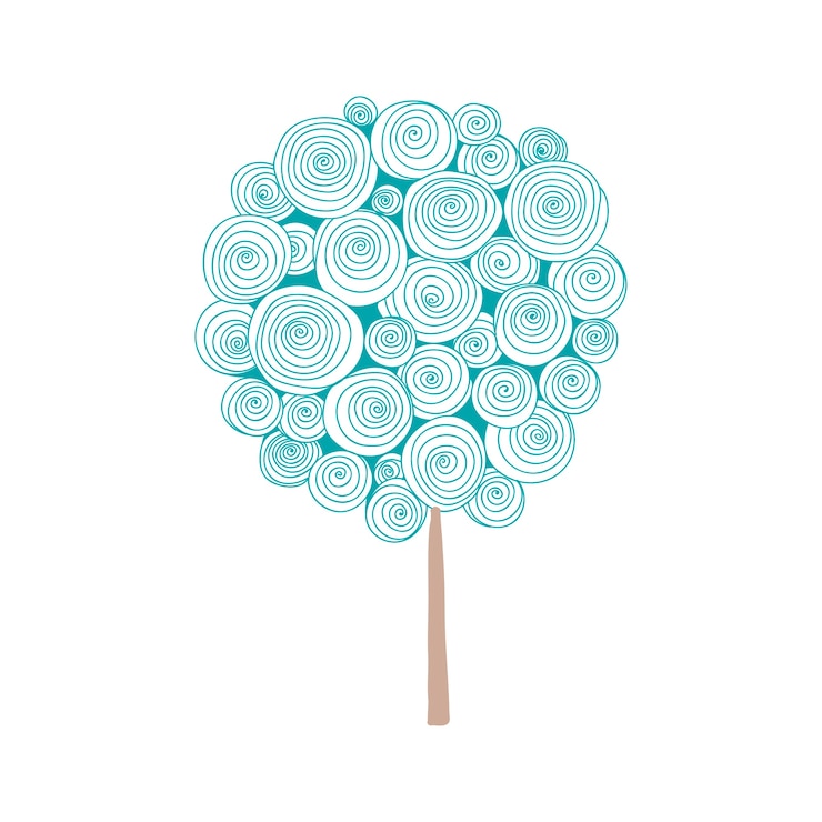 Vecteur gratuit arbre