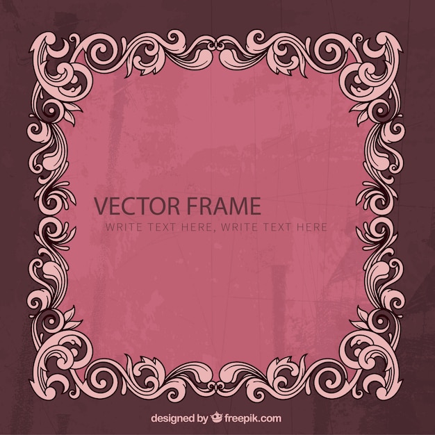 Vecteur gratuit armature dans le style vintage