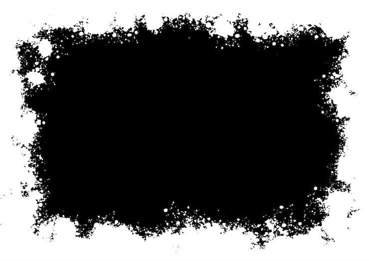 Vecteur gratuit arrière-plan abstrait avec une bordure grunge blanche détaillée