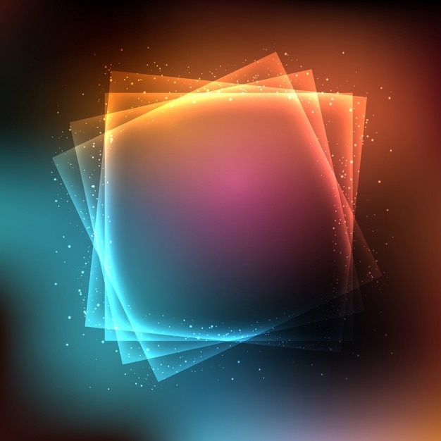 Vecteur gratuit arrière-plan abstrait avec des lumières brillantes