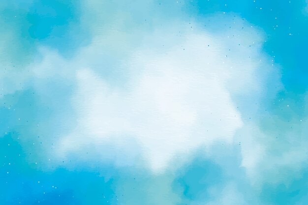 Arrière-plan bleu à l'aquarelle